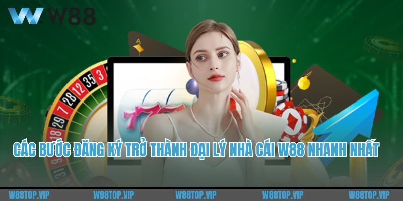 Các bước đăng ký trở thành đại lý nhà cái W88 nhanh nhất