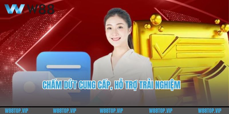 Điều khoản sử dụng về chấm dứt cung cấp, hỗ trợ trải nghiệm