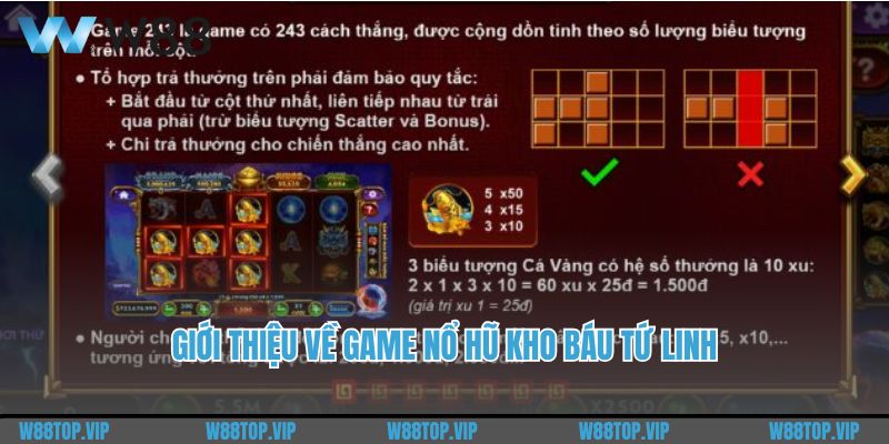 Giới thiệu về game nổ hũ Kho Báu Tứ Linh