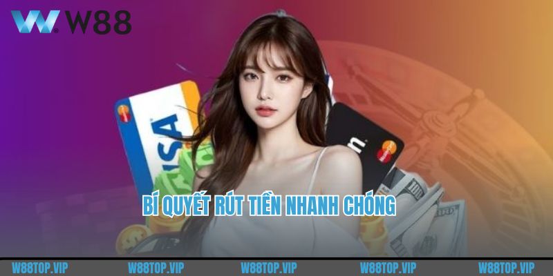 Bí quyết rút tiền nhanh chóng