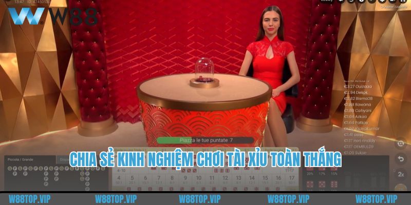 Chia sẻ kinh nghiệm chơi tài xỉu toàn thắng